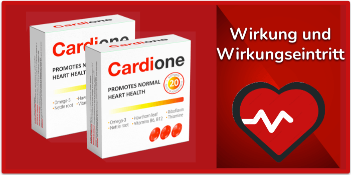 Cardione Wirkung Wirkungseintritt