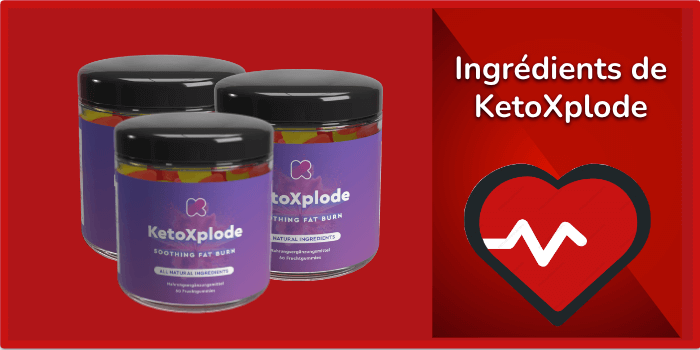 Ingredients de KetoXplode