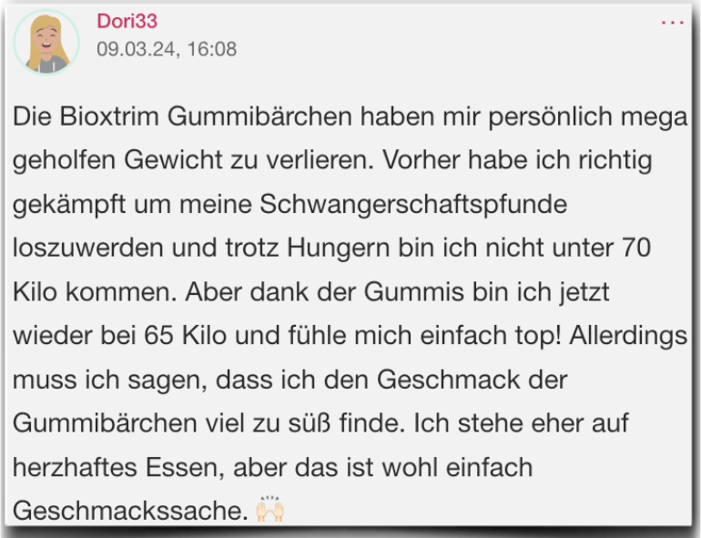 BioXtrim Kritik Erfahrungen Rezensionen