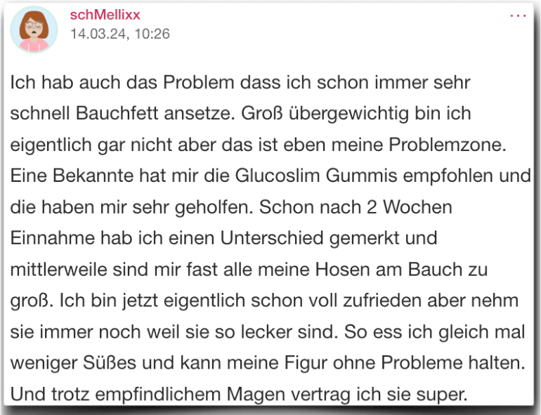 Glucoslim Erfahrungen Erfahrung Erfahrungsberichte