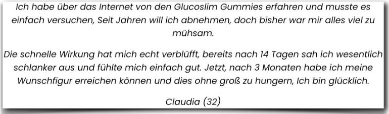 Glucoslim Erfahrungen Rezensionen Bewertung