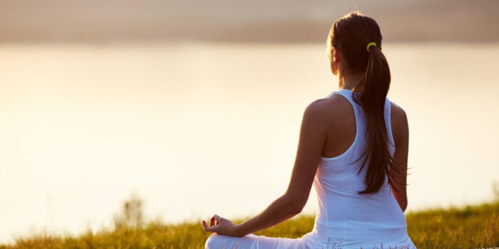 Entspannung Training Meditation Akupressurmatte