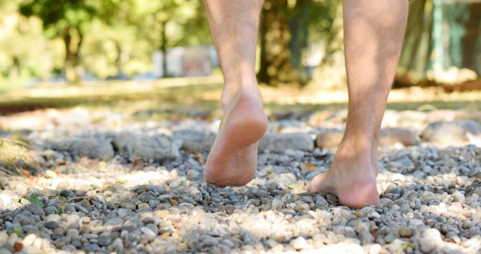 Fuß Fehlstellung Barfuß Zehentrenner Zehenspreizer