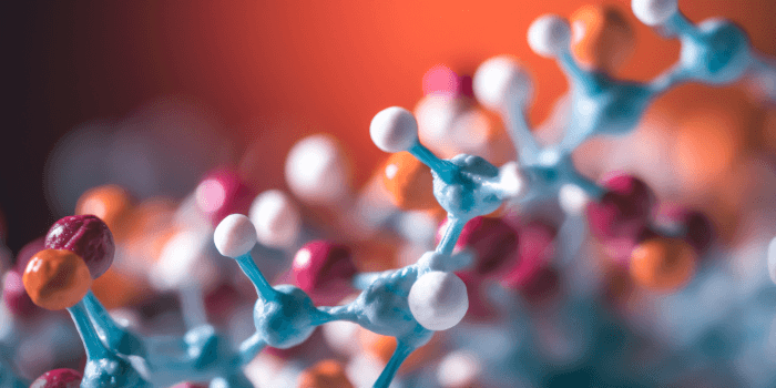 3D-Modell einer Aminosäure-Molekülstruktur Aminosäuren Komplex